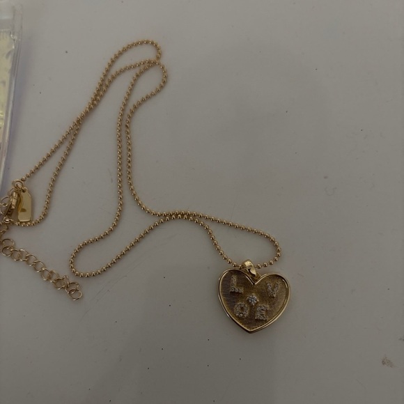 electric picks Jewelry - Electric Picks Gold Heart Necklace